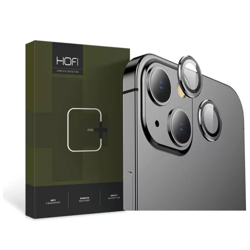 Kameravédő HOFI CAMRING PRO+ iPhone 13 Mini / 13 készülékhez fekete