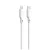 Forever Recycling Cable USB-C–Lightning kábel 1,5 m 3A KR12-CL-00 fehér