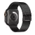 Forcell F-Design FA11 szíj acél csattal Apple Watch (38/40/41 mm) készülékhez fekete