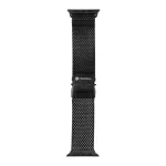 Forcell F-Design FA11 szíj acél csattal Apple Watch (38/40/41 mm) készülékhez fekete