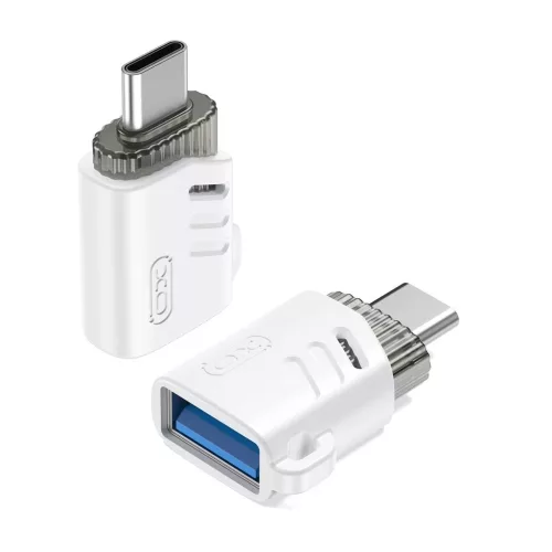 XO NB256B OTG USB–USB-C adapter fehér