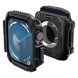   SPIGEN RUGGED ARMOR Apple Watch 10/11 (42 MM) készülékhez tok, matt fekete