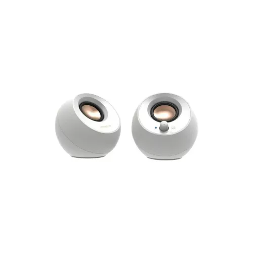 Creative Pebble 2.0 V3 Számítógép Hangszórók Bluetooth 5.0 USB-C fehér