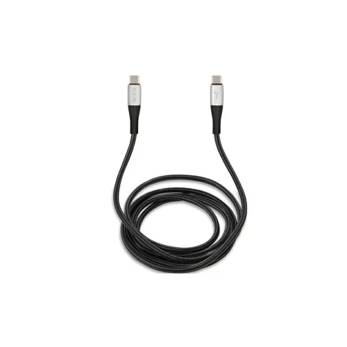TUMI TUCCSUSBC USB-C to USB-C kábel 1,5 m Fast Charging fekete
