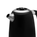 Huslog Retro vízforraló hőmérséklet-szabályozással, 1,7 l, 2200 W, fekete