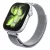 SPIGEN WBM4 Apple Watch szíj 8/9/10/11/SE (40/41/42 mm) készülékhez ezüst