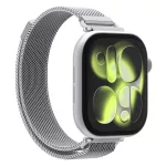 SPIGEN WBM4 Apple Watch szíj 8/9/10/11/SE (40/41/42 mm) készülékhez ezüst