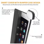 TECH-PROTECT SMARTCASE iPad 9.7” 5 / 6 2017-2018 készülékhez tok fekete