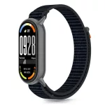 TECH-PROTECT NYLON STRIPE Xiaomi okos karkötő 8 / 9 / 10 / NFC fekete/narancs