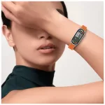 TECH-PROTECT NYLON STRIPE Xiaomi okos karkötő 8 / 9 / 10 / NFC fekete/narancs