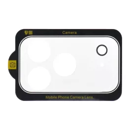   5D Full Glue kamera lencsevédő edzett üveg iPhone 17 Pro készülékhez átlátszó