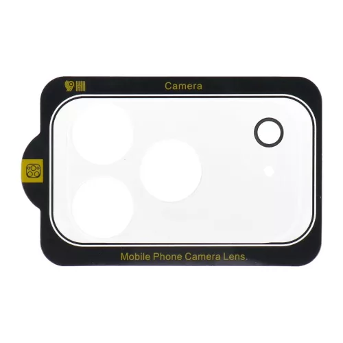 5D Full Glue kamera lencsevédő edzett üveg iPhone 17 Pro készülékhez átlátszó