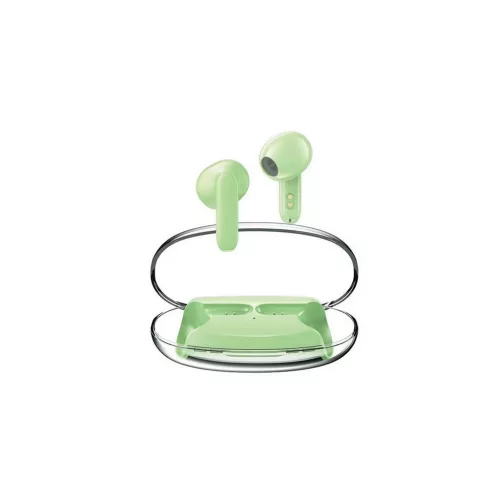 Awei T85 bluetooth fülhallgató SZTEREO (v5.3, TWS, mikrofon, zajszűrő + töltőtok) VILÁGOSZÖLD (T85_G)