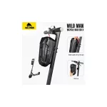WILDMAN Scooter tok/tartó ES8XMax készülékhez váztáska fekete