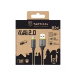 Tactical Fast Rope Aramid 2.0 kábel USB-A/USB-C 0.3m