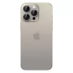 Kameravédő SPIGEN OPTIK PRO GLAS.TR „EZ FIT” Kameravédő 2-PACK iPhone 14 Pro / Max / 15 Pro / Max / 16 Pro / Max / 17 Pro / Max készülékhez természetes titán