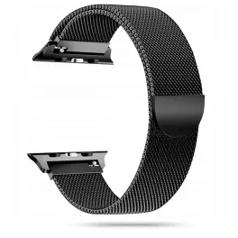   Tech-Protect MILANESEBAND rozsdamentes acél óraszíj fekete Apple Watch 38mm / 40mm / 41mm / 42mm (S10) készülékhez