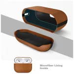 TECH-PROTECT NATURALFIT APPLE AIRPODS PRO 3 tok készülékhez – barna