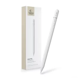   TECH-PROTECT digitális mágneses stylus toll "3" iPad készülékhez fehér