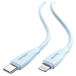 USAMS Green Series SJ717 30W USB-C–Lightning kábel 1 m fehér