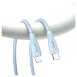 USAMS Green Series SJ717 30W USB-C–Lightning kábel 1 m fehér