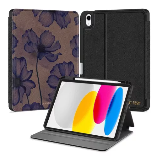 TECH-PROTECT LAMANO tok iPad 10.9” (10/2022) és iPad 11” (11/2025) készülékhez – VELVET NIGHT