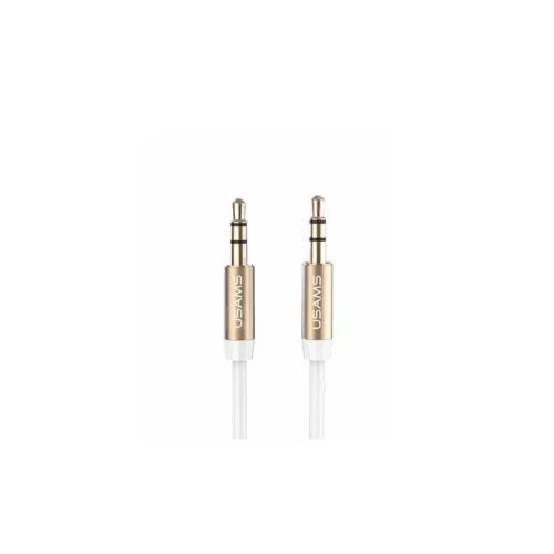 USAMS 3.5mm Audio Jack Adapter 3.5mm - 3.5mm 1m YP102 (YP-01) fehér
