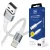 3MK Hyper Cable N-SERIES USB-A to Lightning kábel 2m 5V/2.4A 12W fehér