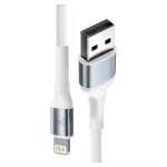 3MK Hyper Cable N-SERIES USB-A to Lightning kábel 2m 5V/2.4A 12W fehér