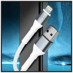 3MK Hyper Cable N-SERIES USB-A to Lightning kábel 2m 5V/2.4A 12W fehér