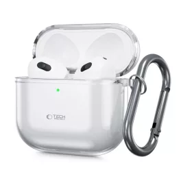   Tech-Protect FlexAir tok Apple AirPods 4 készülékhez Átlátszó