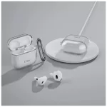 Tech-Protect FlexAir tok Apple AirPods 4 készülékhez Átlátszó