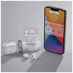 Tech-Protect FlexAir tok Apple AirPods 4 készülékhez Átlátszó