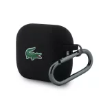 Lacoste Liquid Silicone Croc Logo tok AirPods Pro 3 készülékhez fekete