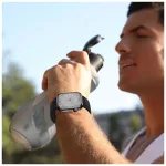 Tech-Protect NYLONMAG óraszíj szürke, Apple Watch 42mm (S1-S3) / 44mm / 45mm / 46mm / 49mm készülékhez