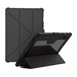   Nillkin Bumper PRO védőállványos, többszögű tok Samsung Galaxy Tab S9/S10 FE készülékhez fekete