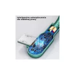 USAMS U57 ferde kábel MicroUSB 1.2m 2A SJ458USB02 (US-SJ458) zöld