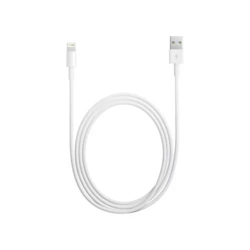 MD819 iPhone 5 készülékhez Lightning adatkábel 2m fehér - csomagolás nélküli gyártói