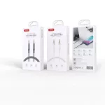 XO NB-R279C jack 3,5 mm – jack 3,5 mm audio kábel 1,0 m fehér