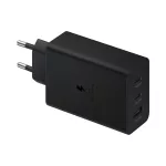 EP-T6530NBE Samsung Trio (2xUSB-C,1xUSB-A) 65W utazó töltő fekete (hibás csomagolás)