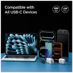 SPIGEN EB24015CC ESSENTIAL TYPE-C kábel 240W 150CM fekete