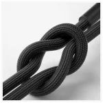 Kábel 3MK Hyper Cable N-SERIES USB-C to USB-C 1m 20V/5A 100W fekete