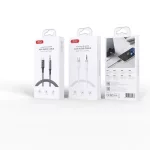 XO audio kábel NB-R279B USB-C–3,5 mm jack, 1,0 m, fehér