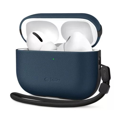 TECH-PROTECT NATURALFIT APPLE AIRPODS PRO 3 készülékhez tok tengerkék