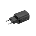 MX Carbon fali töltő 30W PD+QC USB-A+C fekete