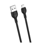 XO NB200 USB-Lightning kábel 1,0 m 2,1 A fekete