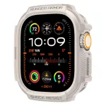 SPIGEN RUGGED ARMOR Apple Watch Ultra 1/2/3 (49 MM) készülékhez tok dűné bézs