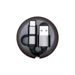 Richmond&Finch összegömbölyíthető USB-C/MicroUSB kábel moro/camo CWTYPE-207