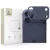Tech-Protect Camalloy Fit+ iPhone 17 Pro Max készülékhez kamera lencsevédő mélykék