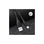 USAMS U35 Lightning kábel 2A Gyors töltés 1m SJ364USB01 (US-SJ364) fekete